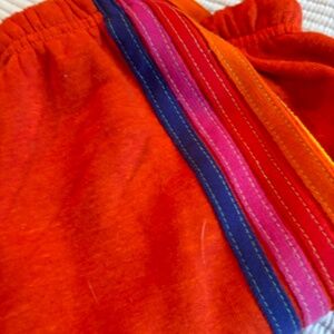 AVIATOR NATION 5 STRIPE SWEATPANTS - ORANGE // YELLOW // PURPLE